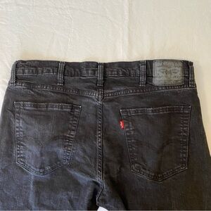Levi's 512 Men's Black Jeans 38/30